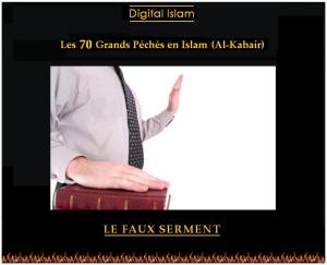 70-péchés-Islam-faux-serment